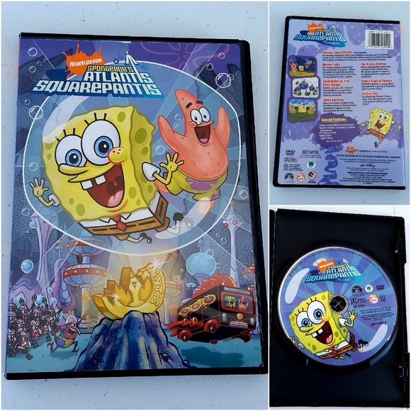Nickelodeon SpongeBob squarepants Atlantis SquarePantis DVD - Picture 5 of 9